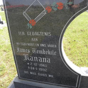 KANANA James Tembekile 1945-1992
