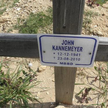 KANNEMEYER John 1941-2010