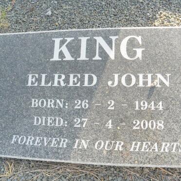 KING Elfred John 1944-2008