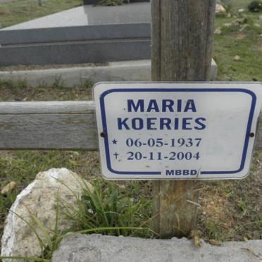 KOERIES Maria 1937-2004