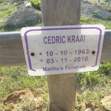 KRAAI Cedric 1963-2010