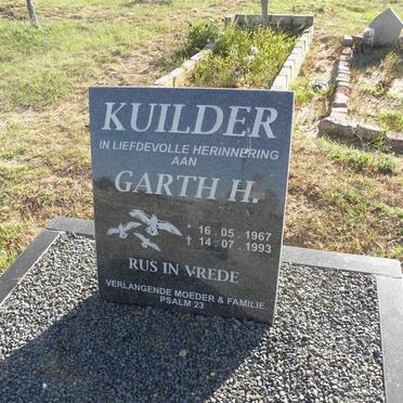 KUILDER Garth H. 1967-1993