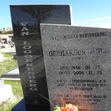 LOGGERENBERG Gerhardus Daniel, van 1946-2006