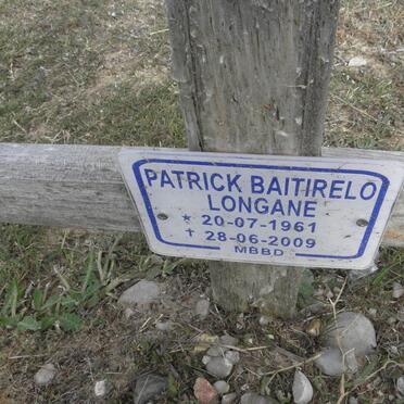 LONGANE Patrick Baitirelo 1961-2009