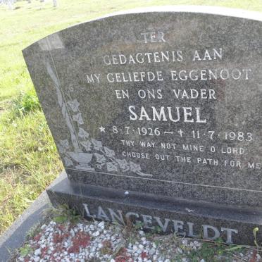 LANGEVELDT Samuel 1926-1983