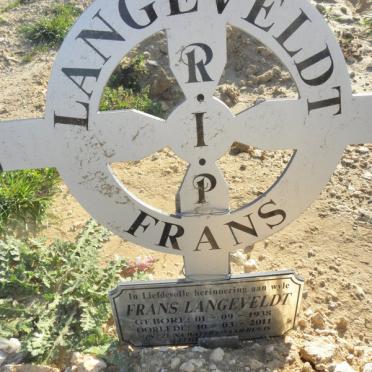 LANGEVELDT Frans 1938-2011