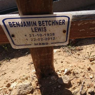 LEWIS Benjamin Betchner 1938-2012