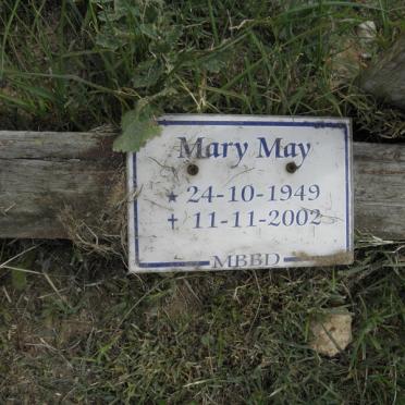 MAY Mary 1949-2002