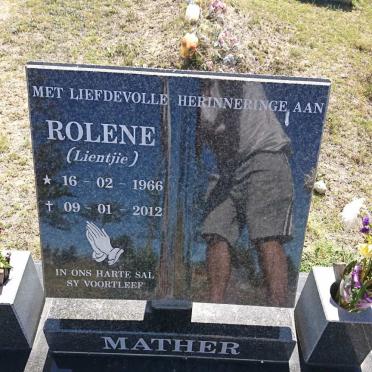 MATHER Rolene 1966-2012