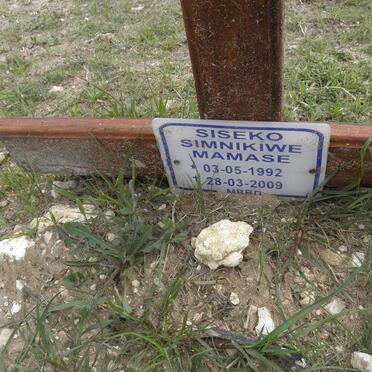 MAMASE Siseko Simnikiwe 1992-2009