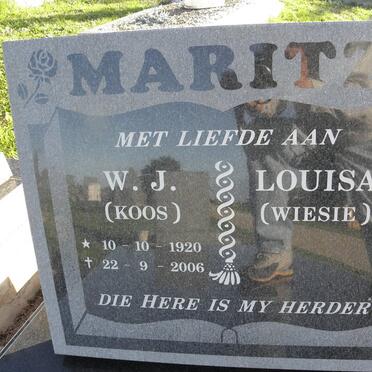 MARITZ W.J. 1920-2006 &amp; Louisa
