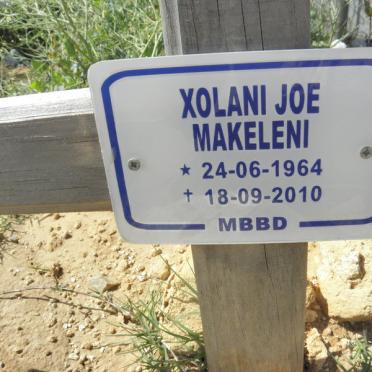 MAKELENI Xolani Joe 1964-2010