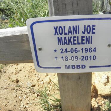 MAKELENI Xolani Joe 1964-2010