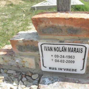 MARAIS Ivan Nolan 1963-2009