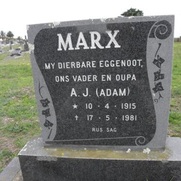 MARX A.J. 1915-1981