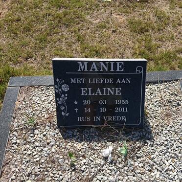 MANIE Elaine 1955-2011