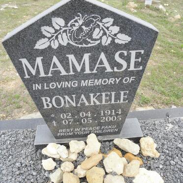 MAMASE Bonakele 1914-2005