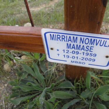 MAMASE Mirriam Nomvula 1959-2009