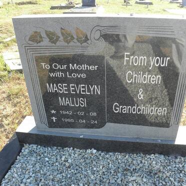 MALUSI Mase Evelyn 1942-1995