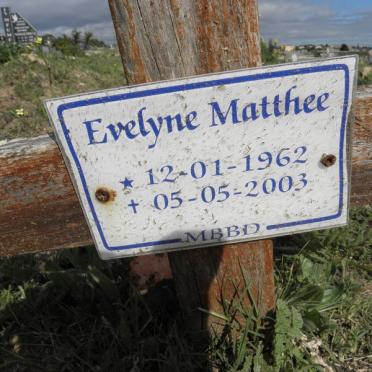 MATTHEE Evelyne 1962-2003