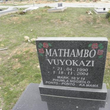MATHAMBO Vuyokazi 1990-2004