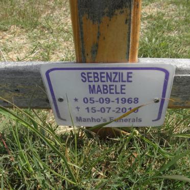 MABELE Sebenzile 1968-2010
