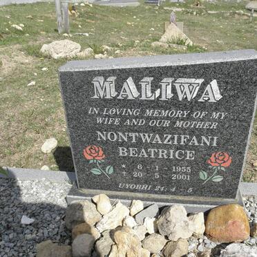 MALIWA Nontwazifani Beatrice 1955-2001
