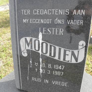 MOODIEN Lester 1947-1987