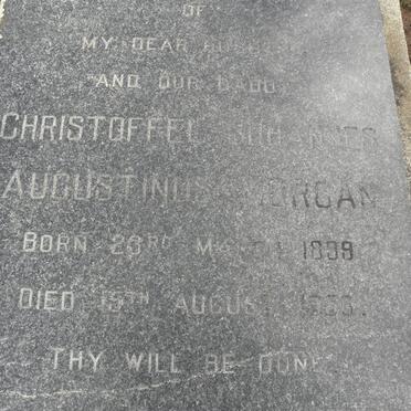 MORGAN Christoffel Johannes Augustinus 1899-1956
