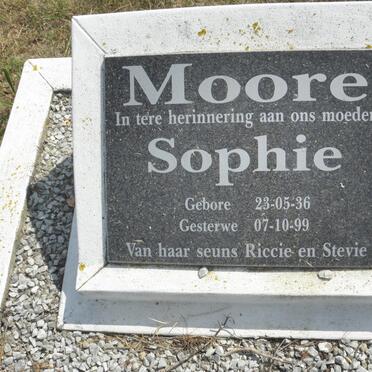 MOORE Sophie 1936-1999
