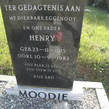 MOODIE Henry 1915-1983