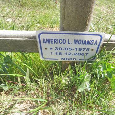 MOIANGA Americo L. 1975-2007