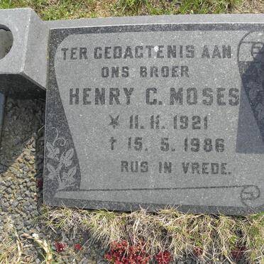 MOSES Henry C. 1921-1986