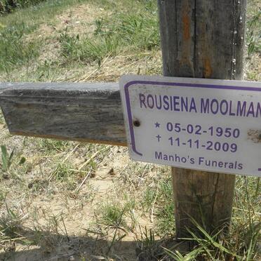 MOOLMAN Rousiena 1950-2009
