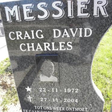 MESSIER Craig David Charles 1972-2004