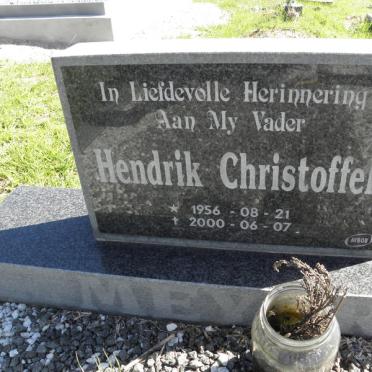 MEYER Hendrik Christoffel 1956-2000