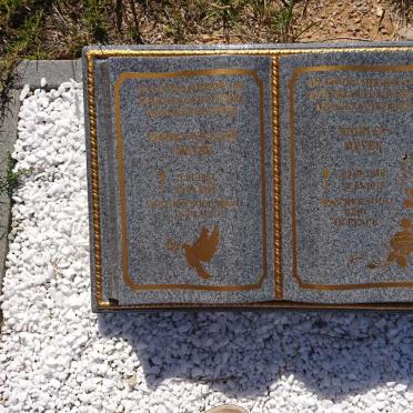 MEYER Henry William 1954-1999 &amp; Shirley 1956-2018