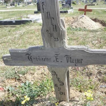 MEYER Catherine E. 1923-2001