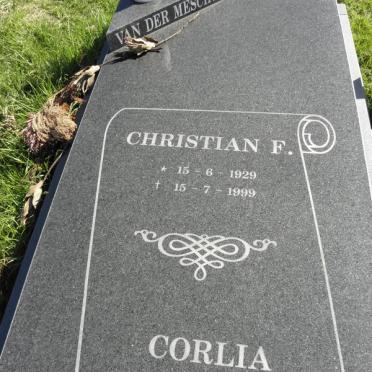 MESCHT Christian F., van der 1929-1999 &amp; Corlia 1933-