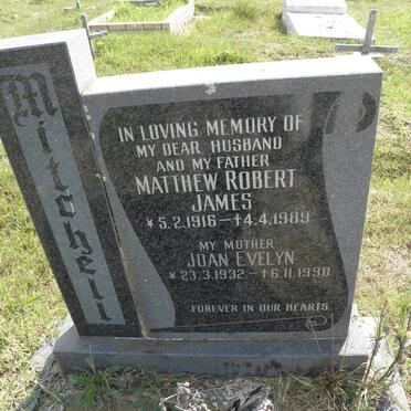 MICHAELS Matthew Robert James 1916-1989 &amp; Joan Evelyn 1932-1990