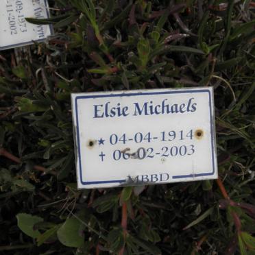 MICHAELS Elsie 1914-2003