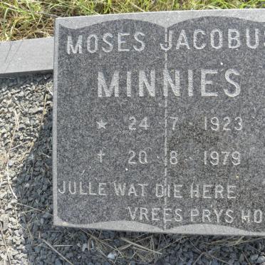 MINNIES Moses Jacobus 1923-1979