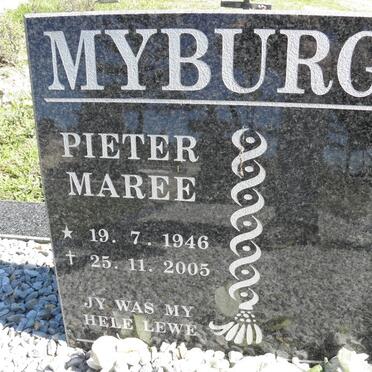 MYBURGH Pieter Maree 1946-2005