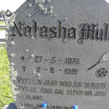 MULLER Natasha 1976-1991