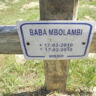 MBOLAMBI Baba 2010-2010