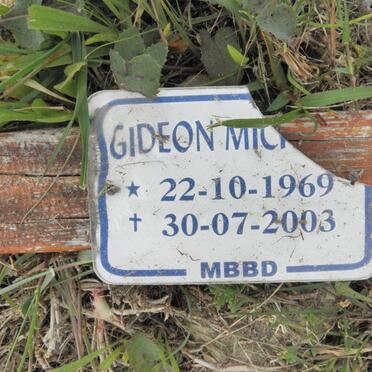 ?MIC?? Gideon 1969-2003