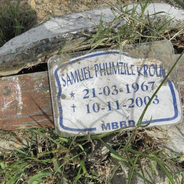 ? Samuel Phumzile 1967-2003