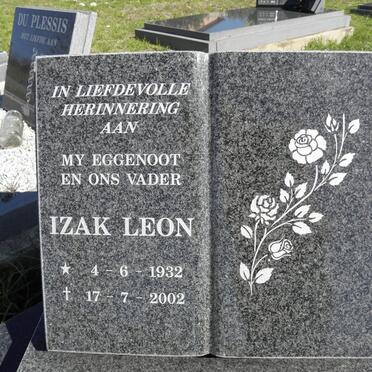 NEL Izak Leon 1932-2002