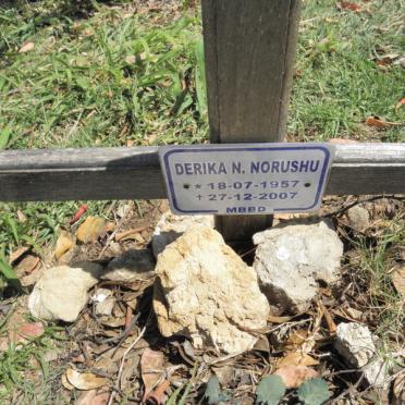 NORUSHU Derika N. 1957-2007