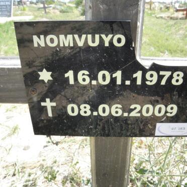 NOMVUYO 1978-2009